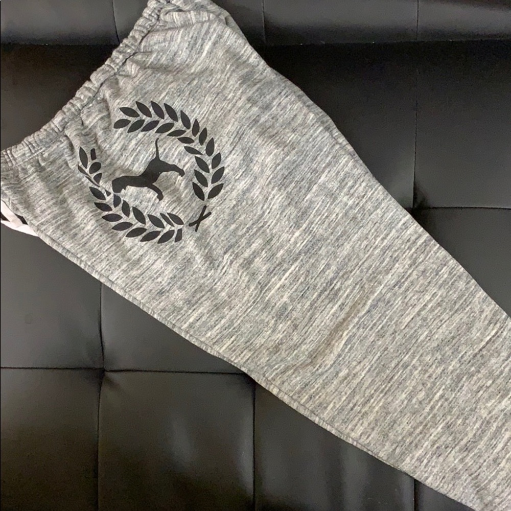 Gray Pink Sweats